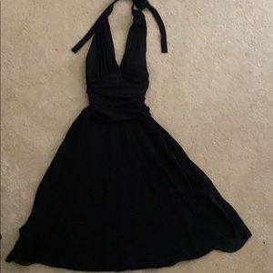 Flowy black dress